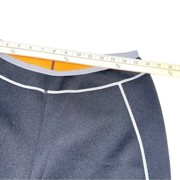 SaunaTek Women's XXL Black Neoprene Shorts Workout Sweat Shorts Activewear - Picture 6 of 9